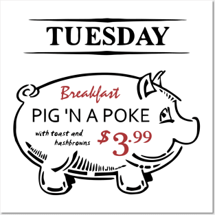 Pig 'n a Poke Posters and Art